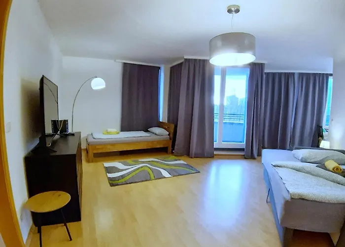 Appartement Lea-apartment, 2 Raum, Balkon Tg Zentral Am Park