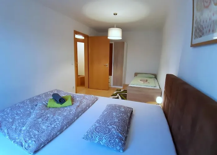 Appartement Lea-apartment, 2 Raum, Balkon Tg Zentral Am Park